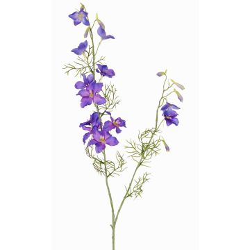 Künstlicher Rittersporn Zweig LUCHANA, blau-violett, 95cm, Ø11cm