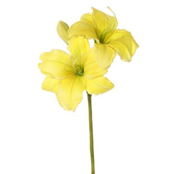Kunstblume Taglilie NEULIDA mit Blüten, gelb, 65cm, Ø11cm