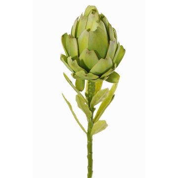 Textil Artischocken Blüte JENBALA, grün, 35cm, Ø7cm