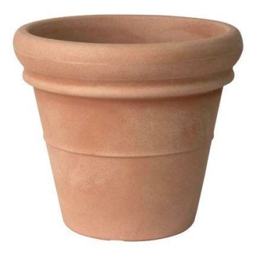 Blumentopf aus Kunststoff MYRDEN, Terrakotta, 61cm, Ø77cm Blumentopf aus Kunststoff MYRDEN, Terrakotta, 61cm, Ø77cm