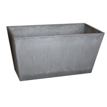 Blumenkasten ANDIF aus Holzbeton, grau, 100x32x49cm Blumenkasten ANDIF aus Holzbeton, grau, 100x32x49cm