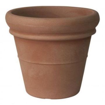 Blumentopf aus Kunststoff MYRDEN, Terrakotta, 44cm, Ø51cm Blumentopf aus Kunststoff MYRDEN, Terrakotta, 44cm, Ø51cm