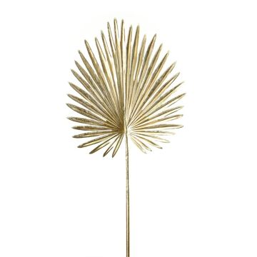 Kunst Palmwedel Washingtonia CENNY, gold, 115cm