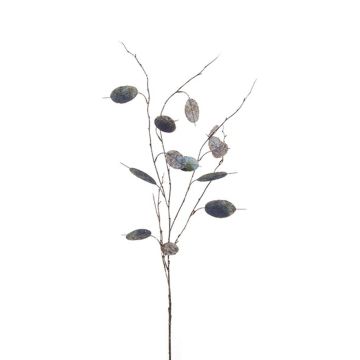 Kunstzweig Silberblatt PIORENA, grau-blau, 80cm Kunstzweig Silberblatt PIORENA, grau-blau, 80cm