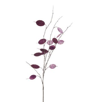 Kunstzweig Silberblatt PIORENA, violett, 80cm Kunstzweig Silberblatt PIORENA, violett, 80cm