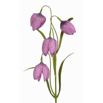 Künstliche Schachbrettblume SANEM, lila, 45cm, Ø3cm