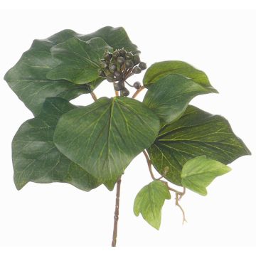 Künstlicher Efeuzweig MYKEL, grün, 25cm
