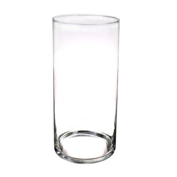 Boden Blumenvase Zylinder SANYA AIR aus Glas, klar, 70cm, Ø19cm Boden Blumenvase Zylinder SANYA AIR aus Glas, klar, 70cm, Ø19cm