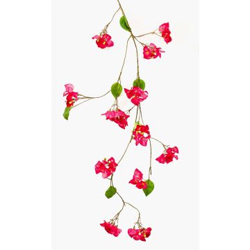 Künstlicher Zweig Bougainvillea NEMOR mit Blüten, pink, 110cm
