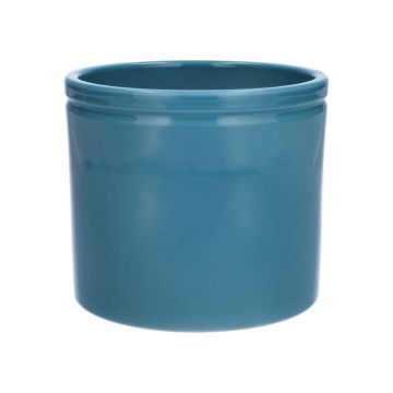 Keramik Pflanztopf ALCHIBA, ozeanblau, 21,5cm, Ø23,3cm Keramik Pflanztopf ALCHIBA, ozeanblau, 21,5cm, Ø23,3cm