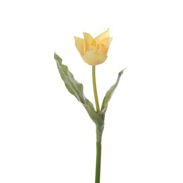 Kunstblume Tulpe PETALKA, gelb, 45cm