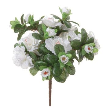 Kunstblume Azalee ZANIASA auf Steckstab, weiß, 18cm Kunstblume Azalee ZANIASA auf Steckstab, weiß, 18cm