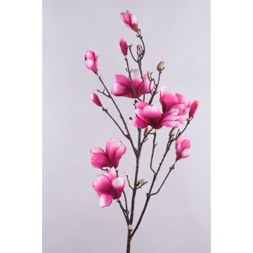 Magnolienzweig künstlich YONA, rosa-pink, 130cm, Ø5-15cm Magnolienzweig künstlich YONA, rosa-pink, 130cm, Ø5-15cm