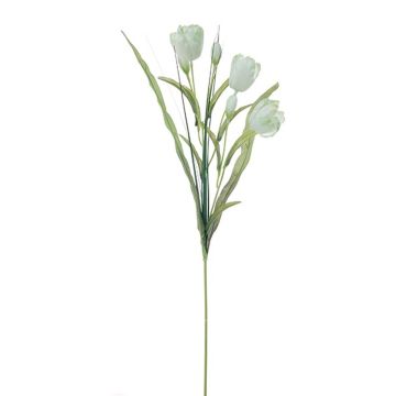 Kunstblume Tulpe MYRTILA, weiß, 60cm
