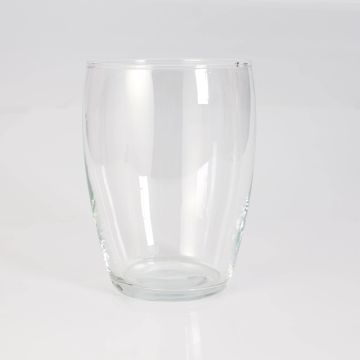 Glas-Vase HENRY, rund bauchig, klar, 19cm, Ø13,5cm Glas-Vase HENRY, rund bauchig, klar, 19cm, Ø13,5cm