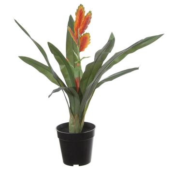 Künstliche Vriesea ARLENIA, orange, 60cm Künstliche Vriesea ARLENIA, orange, 60cm