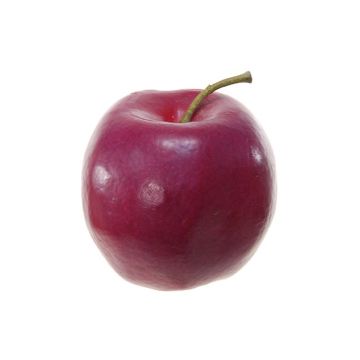 Deko Obst Apfel HENNY, violett-pink, 8cm, Ø8,5cm