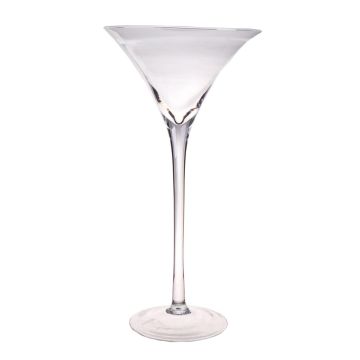 XXL Cocktailglas SACHA AIR auf Standfuß, transparent, 50cm, Ø25cm XXL Cocktailglas SACHA AIR auf Standfuß, transparent, 50cm, Ø25cm