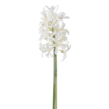 Textilblume Hyazinthe ASSELIA, weiß, 27cm Textilblume Hyazinthe ASSELIA, weiß, 27cm