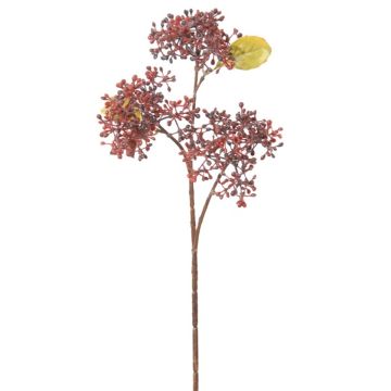 Kunstzweig Allium CASSIELA, burgunderrot, 35cm Kunstzweig Allium CASSIELA, burgunderrot, 35cm