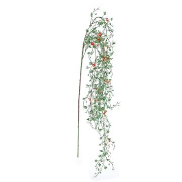 Kunstzweig Bauhinia NILAMIA mit Blüten, hängend, rot, 125cm Kunstzweig Bauhinia NILAMIA mit Blüten, hängend, rot, 125cm