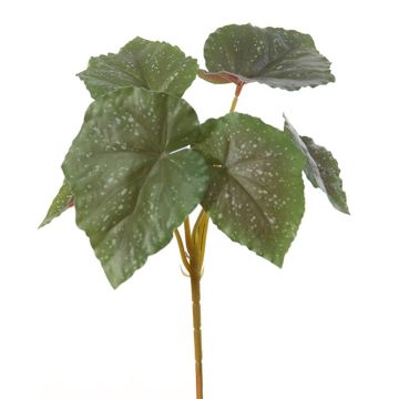 Kunstzweig Begonie LARIADNA auf Steckstab, grün, 28cm Kunstzweig Begonie LARIADNA auf Steckstab, grün, 28cm