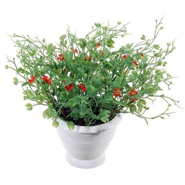 Kunstblume Bauhinia INAVIA im Dekotopf, rot, 17cm Kunstblume Bauhinia INAVIA im Dekotopf, rot, 17cm