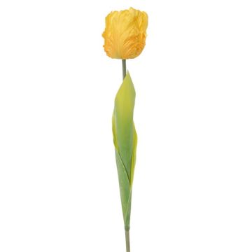 Künstliche Blume Papageientulpe LUNETTA, gelb, 65cm Künstliche Blume Papageientulpe LUNETTA, gelb, 65cm