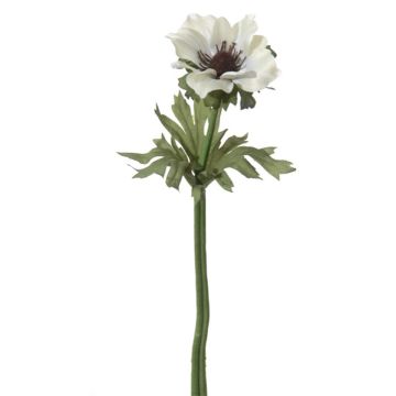 Künstliche Blume Anemone TYROLEN, weiß, 35cm