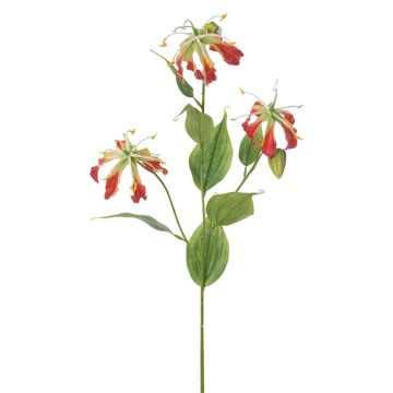 Künstliche Blume Gloriosa KIARINA, orange-gelb, 80cm