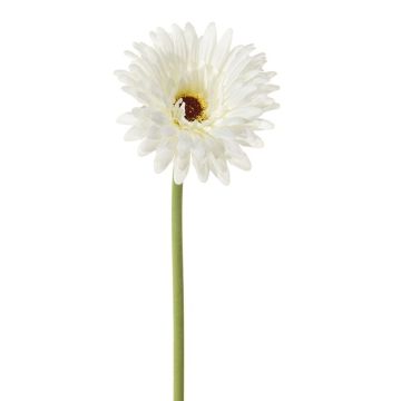 Kunstblume Gerbera TAYORI, weiß, 60cm