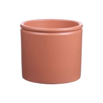 Keramik Pflanztopf ALCHIBA, terracotta-matt, 17,6cm, Ø19,4cm