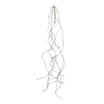 Kunstzweig Lärche ZALMET, hängend, gefroren, weiß, 135cm