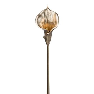 Kunstblume Calla JALRIM, metallic-gold, 70cm, 10x16cm