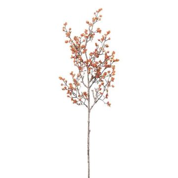 Kunstzweig Schönfrucht FREMOR mit Beeren, orange, 70cm
