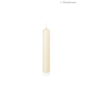 Altarkerze MERRITT aus 10% Bienenwachs, elfenbein, 40cm, Ø6cm, 84h - Made in Germany