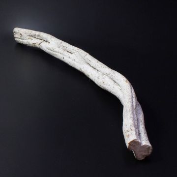 Weiß-gekalkte Liane Cipo Rosca MALINDI, Naturdeko, 70cm, Ø8cm