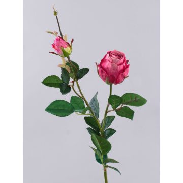 Künstliche Rose CARUSA, pink, 80cm, Ø8cm Künstliche Rose CARUSA, pink, 80cm, Ø8cm