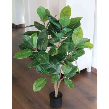 Künstlicher Gummibaum VINCOTTA, Kunststamm, grün, 90cm Künstlicher Gummibaum VINCOTTA, Kunststamm, grün, 90cm