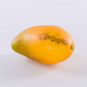Künstliche Mango FLORISA, orange-gelb, 13cm, Ø8cm Künstliche Mango FLORISA, orange-gelb, 13cm, Ø8cm