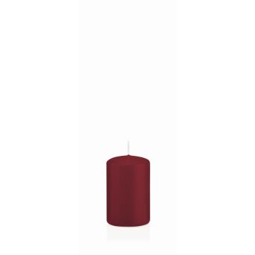 Laternenkerze MAEVA, bordeaux, 8cm, Ø5cm, 18h - Made in Germany Laternenkerze MAEVA, bordeaux, 8cm, Ø5cm, 18h - Made in Germany