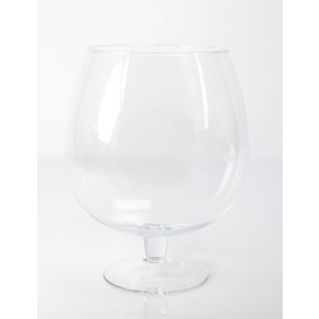Cognacschwenker XXL LIAM auf Fuß, Glas, klar, 30cm, Ø23cm Cognacschwenker XXL LIAM auf Fuß, Glas, klar, 30cm, Ø23cm
