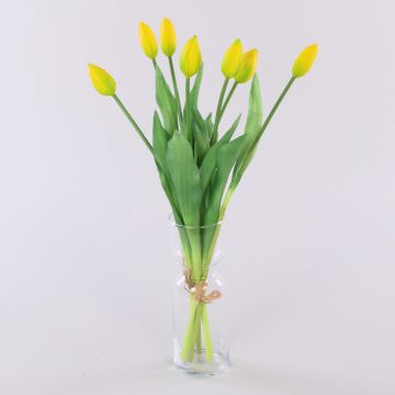 Künstlicher Tulpenstrauß LONA, gelb-grün, 45cm, Ø20cm Künstlicher Tulpenstrauß LONA, gelb-grün, 45cm, Ø20cm