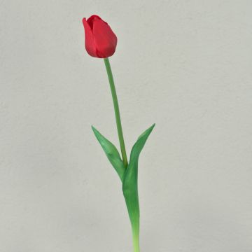 Künstliche Tulpe LONA, rot, 45cm, Ø4cm