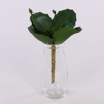 Künstliche Kalanchoe thyrsiflora STAMATIA auf Steckstab, grün, 20cm, Ø17cm