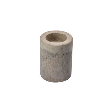 Kerzenständer JUANJO in Betonoptik, für Teelichter und Stabkerzen, betongrau, 8cm, Ø6cm Kerzenständer JUANJO in Betonoptik, für Teelichter und Stabkerzen, betongrau, 8cm, Ø6cm