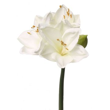 Künstliche Amaryllis BENITA, weiß, 55cm, Ø10cm