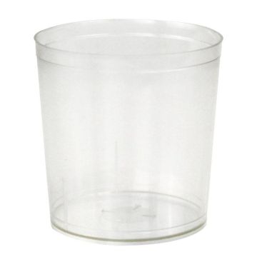 Tropfschutzbecher CLEMENTIA für Osterkerzen, aus PVC, transparent, 6,4cm, Ø6,3cm Tropfschutzbecher CLEMENTIA für Osterkerzen, aus PVC, transparent, 6,4cm, Ø6,3cm