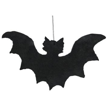 Halloween Dekoration Silhouette Fledermaus SPOOKY BAT, schwarz, 32cm Halloween Dekoration Silhouette Fledermaus SPOOKY BAT, schwarz, 32cm