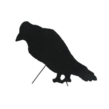 Halloween Dekoration Silhouette Krähe SPOOKY CROW, schwarz, 63cm Halloween Dekoration Silhouette Krähe SPOOKY CROW, schwarz, 63cm